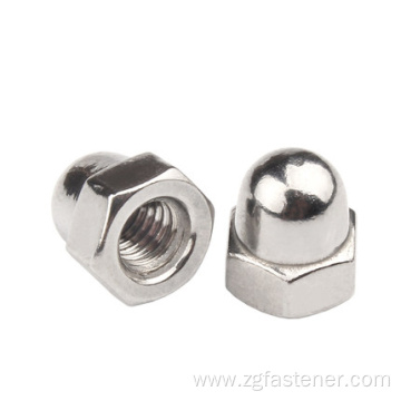 DIN1587 Stainless Steel Acorn Hexagon Nuts M4M5M6M8 Hexagon Domed Long Cap Nut